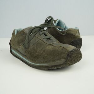 Clarks Originals Trail Meister IV Hiking Shoes Olive Green Auqua Size US 6 Women